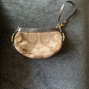 Coach wristlet